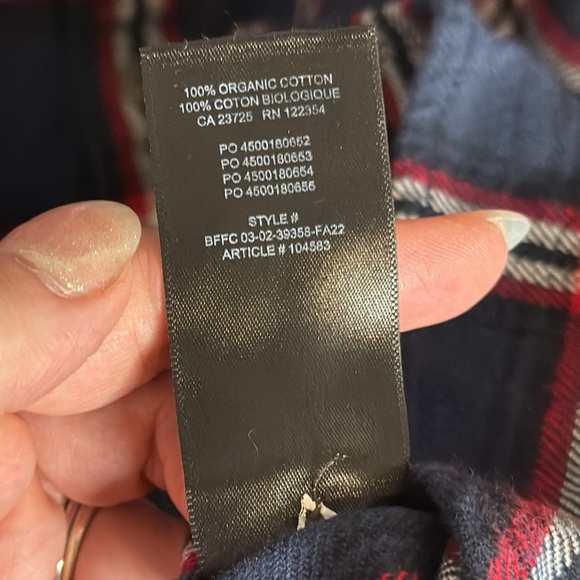 TNA Plaid Button Down Shirt Size Large Cabincore - Picture 4 of 5